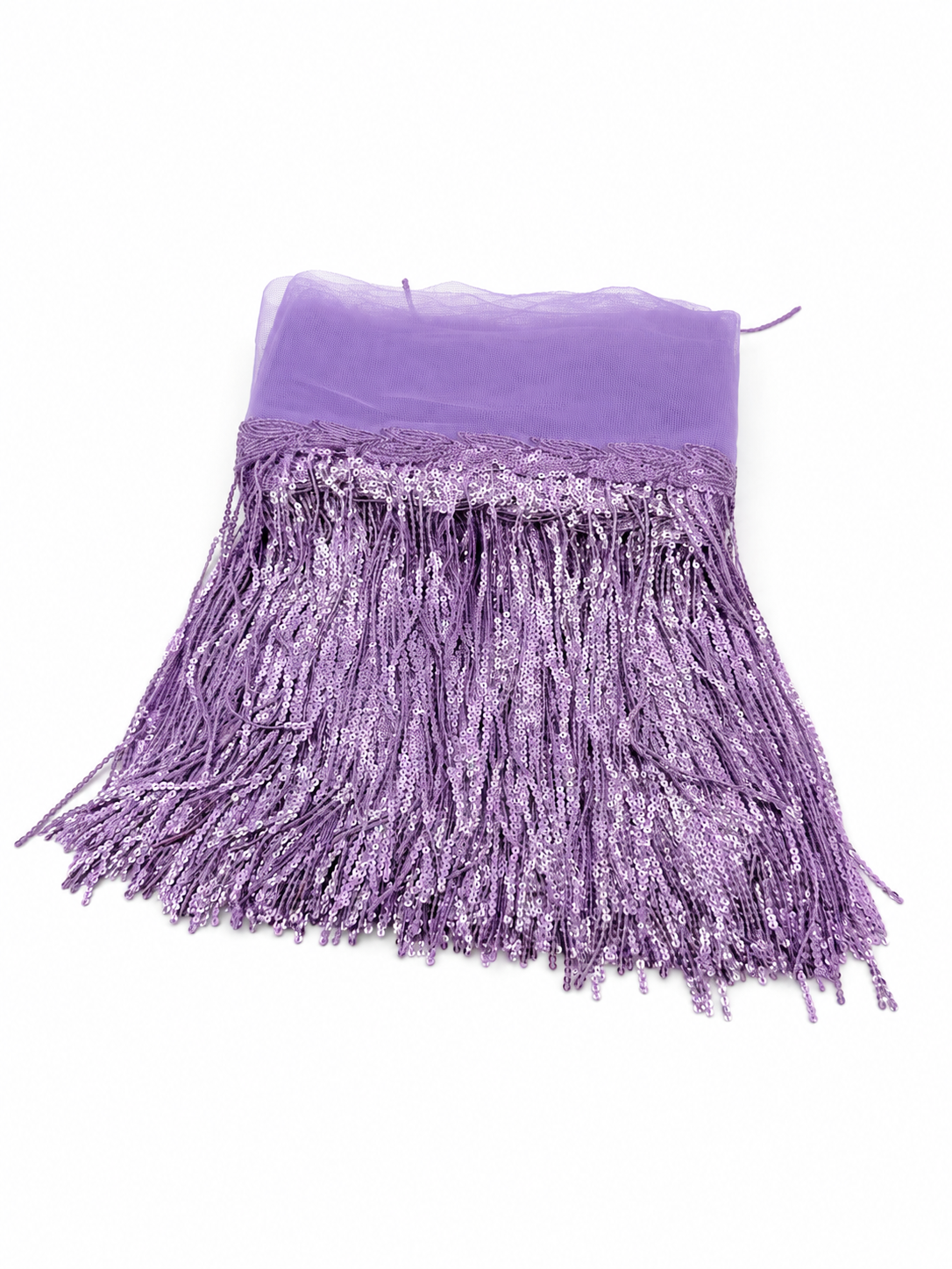 MM038 Shining Mesh Fabric Lace Fringe Sequins Paillette Tassel Ribbon