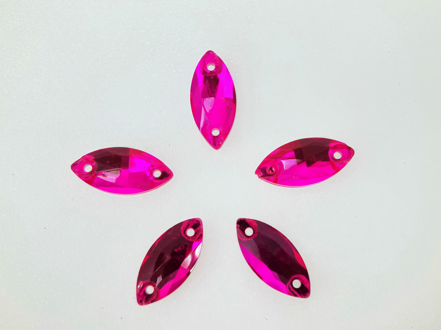 Rose B Horse Eye Rhinestone