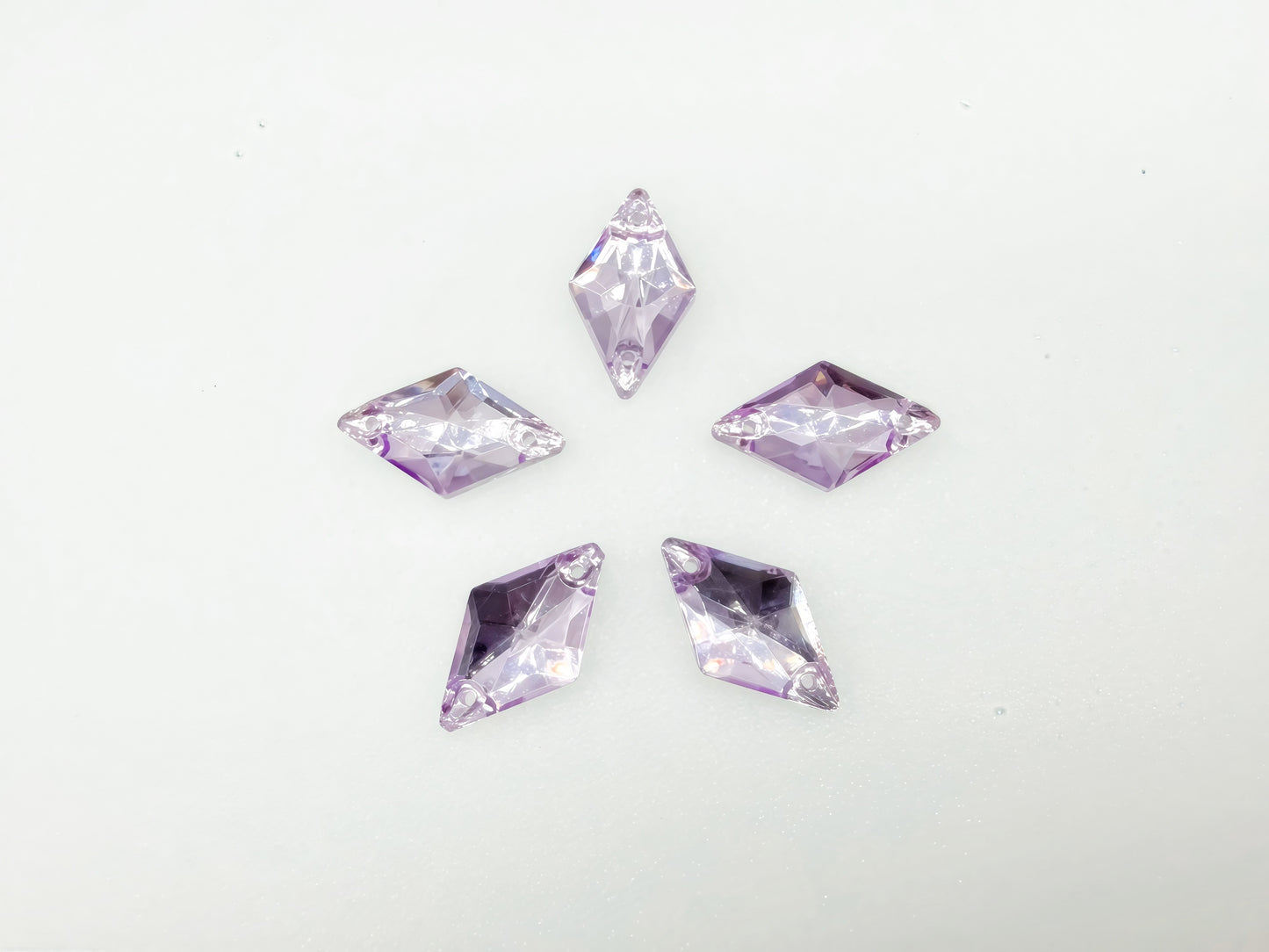 Tanzanite AAA Glass Rhombus Shapes
