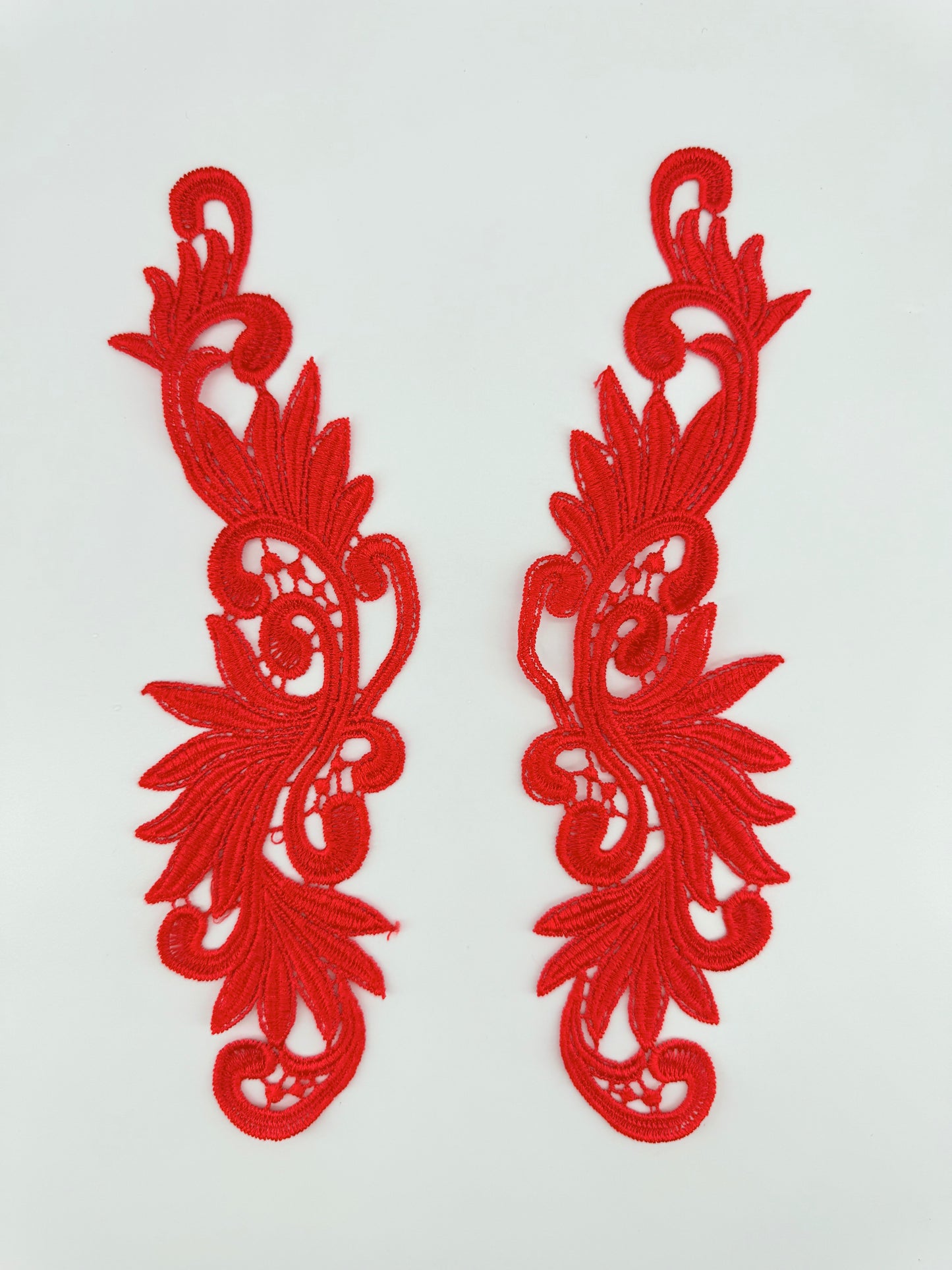 MM002 1 pair three colors embroidered patches