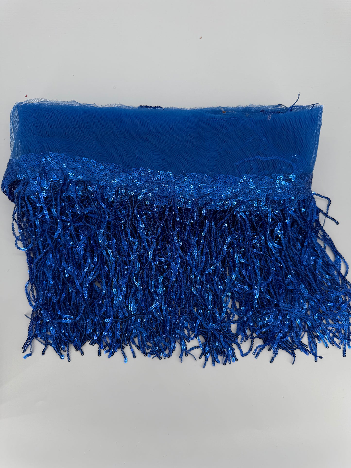 Shining Mesh Fabric Lace Fringe Sequins Paillette Tassel Ribbon