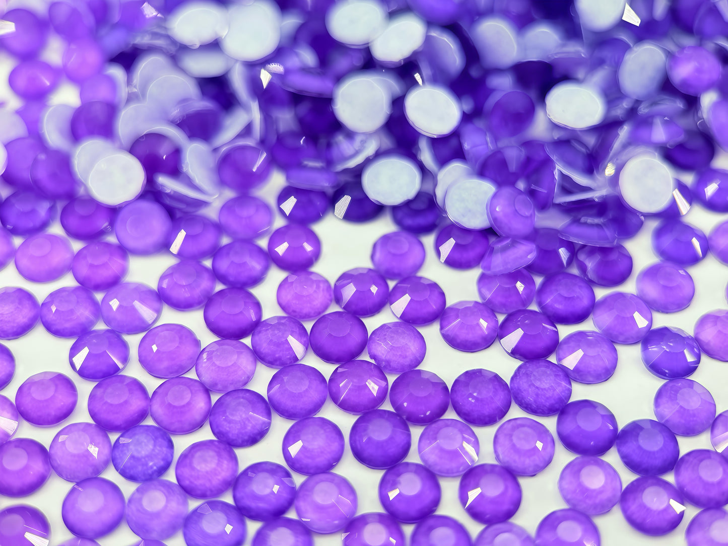 temp.ch.amethyst Flatback Non Hotfix Rhinestones