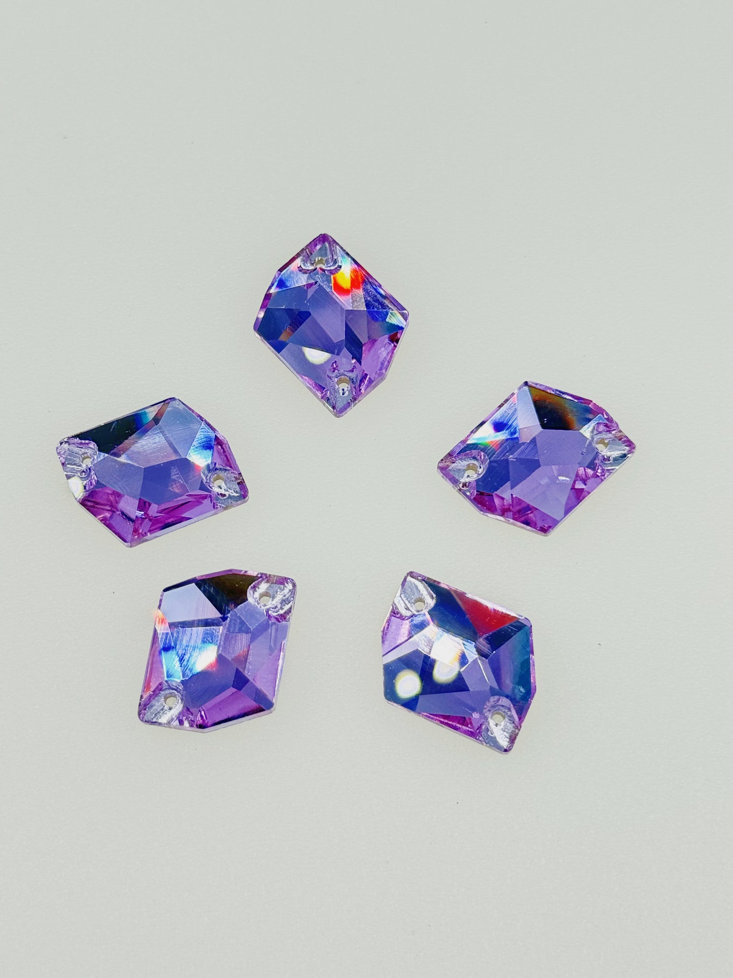 Violet K9 Glass Cosmic