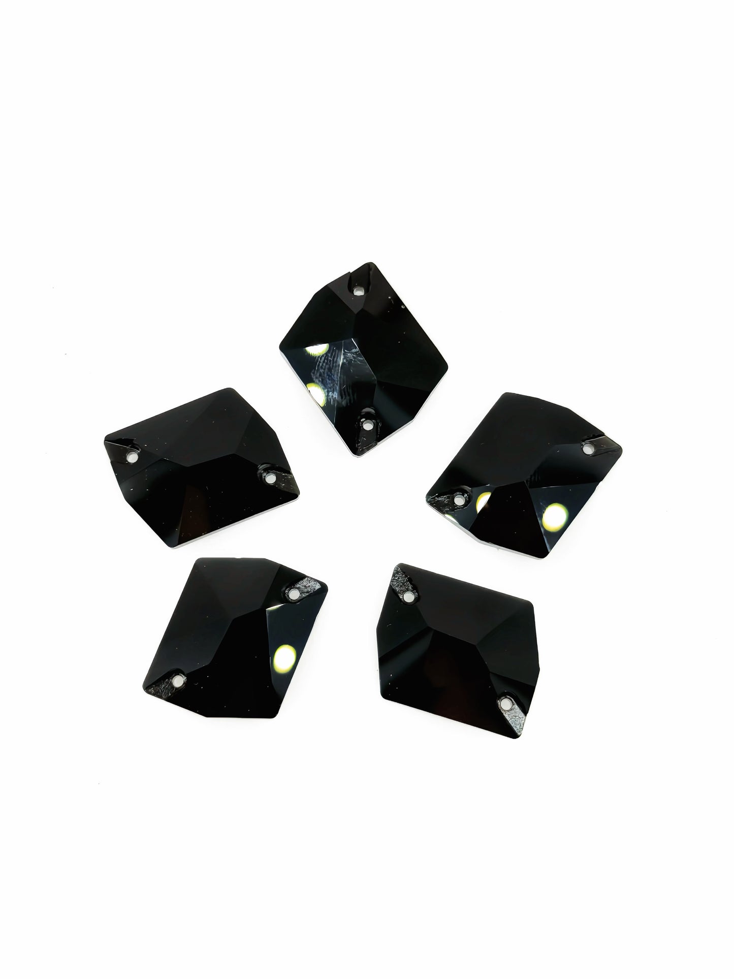 Jet Black K9 Glass Cosmic