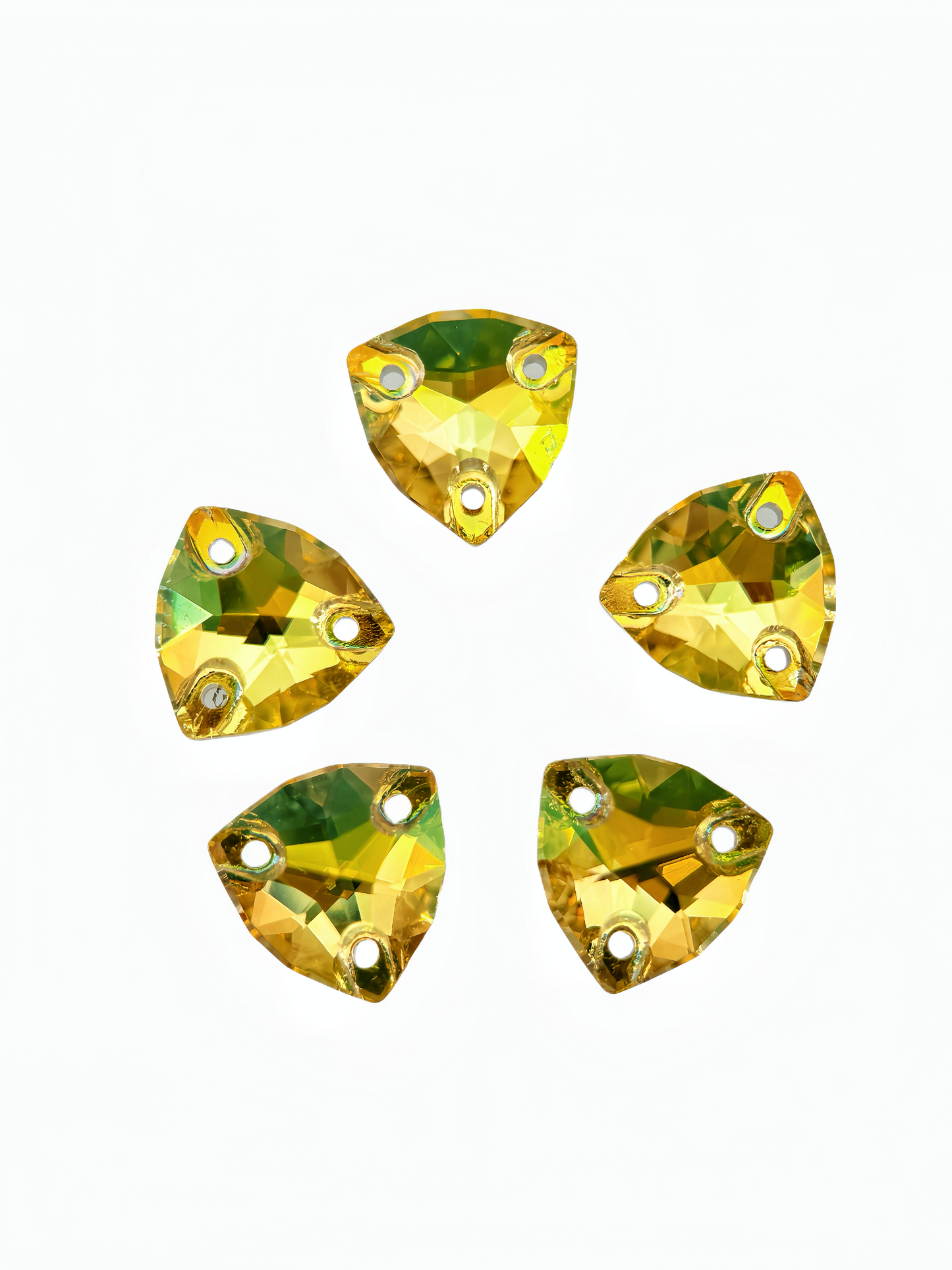 sunshine trilliant sew on rhinestones CRYSTAL