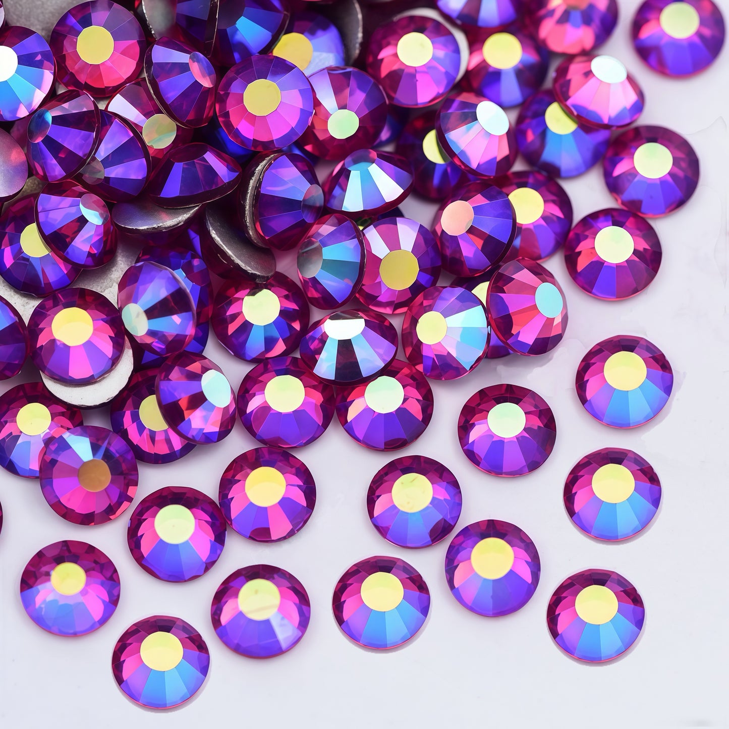 Rose AB Flatback Non Hotfix Rhinestones