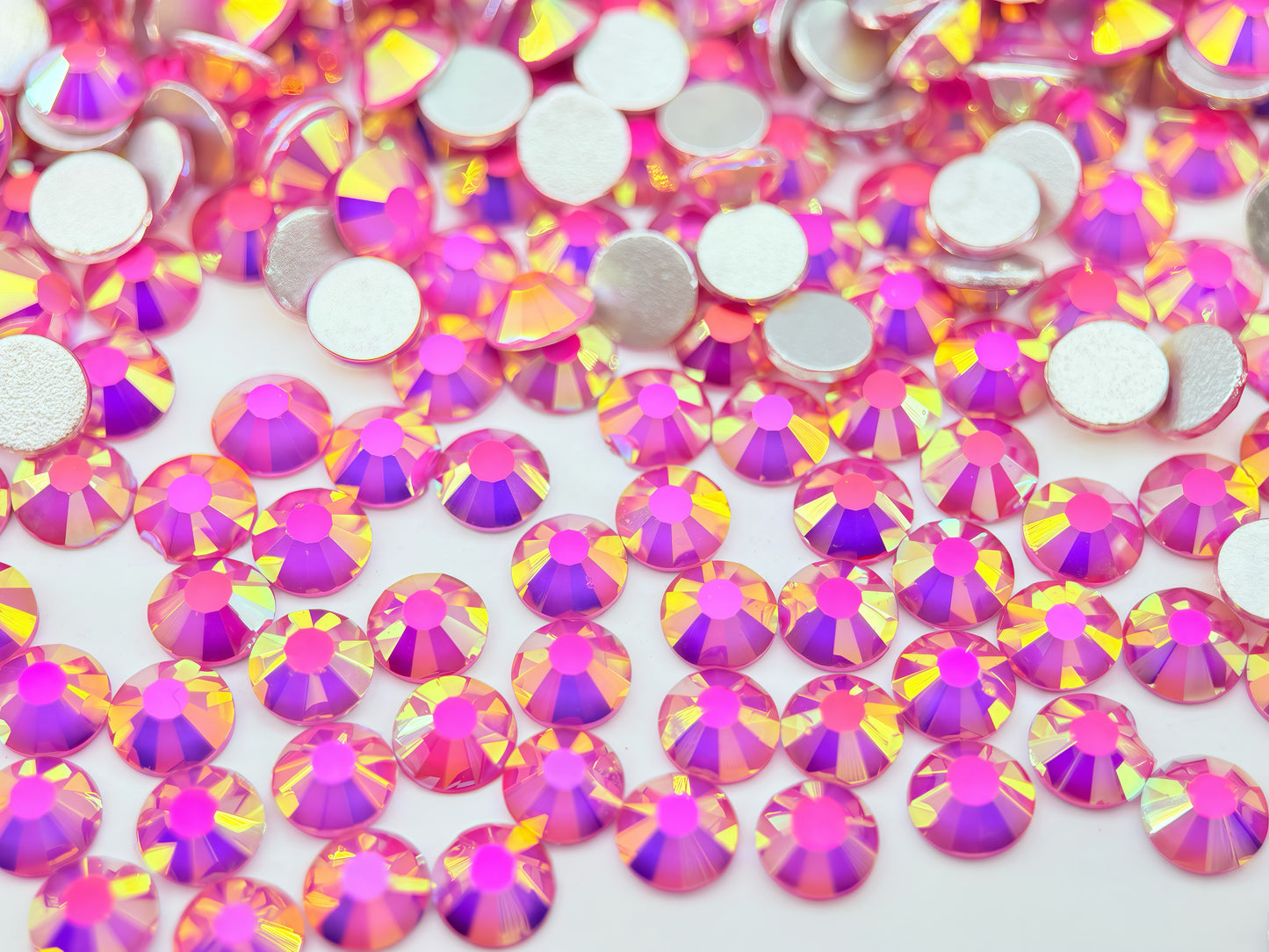 misty rose Flatback Non Hotfix Rhinestones