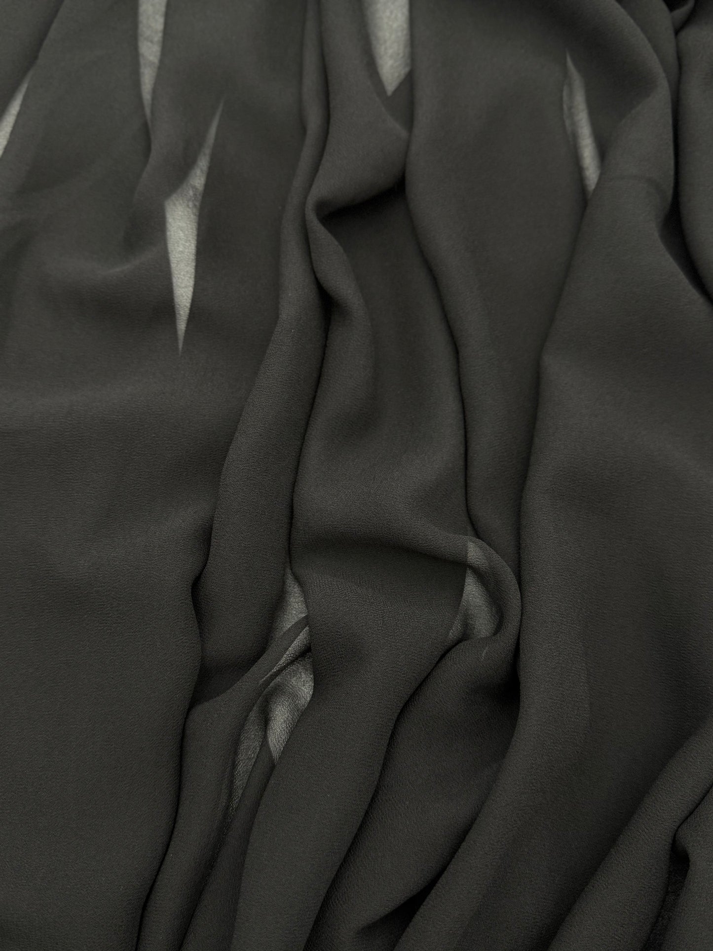 Black Radiant Chiffon