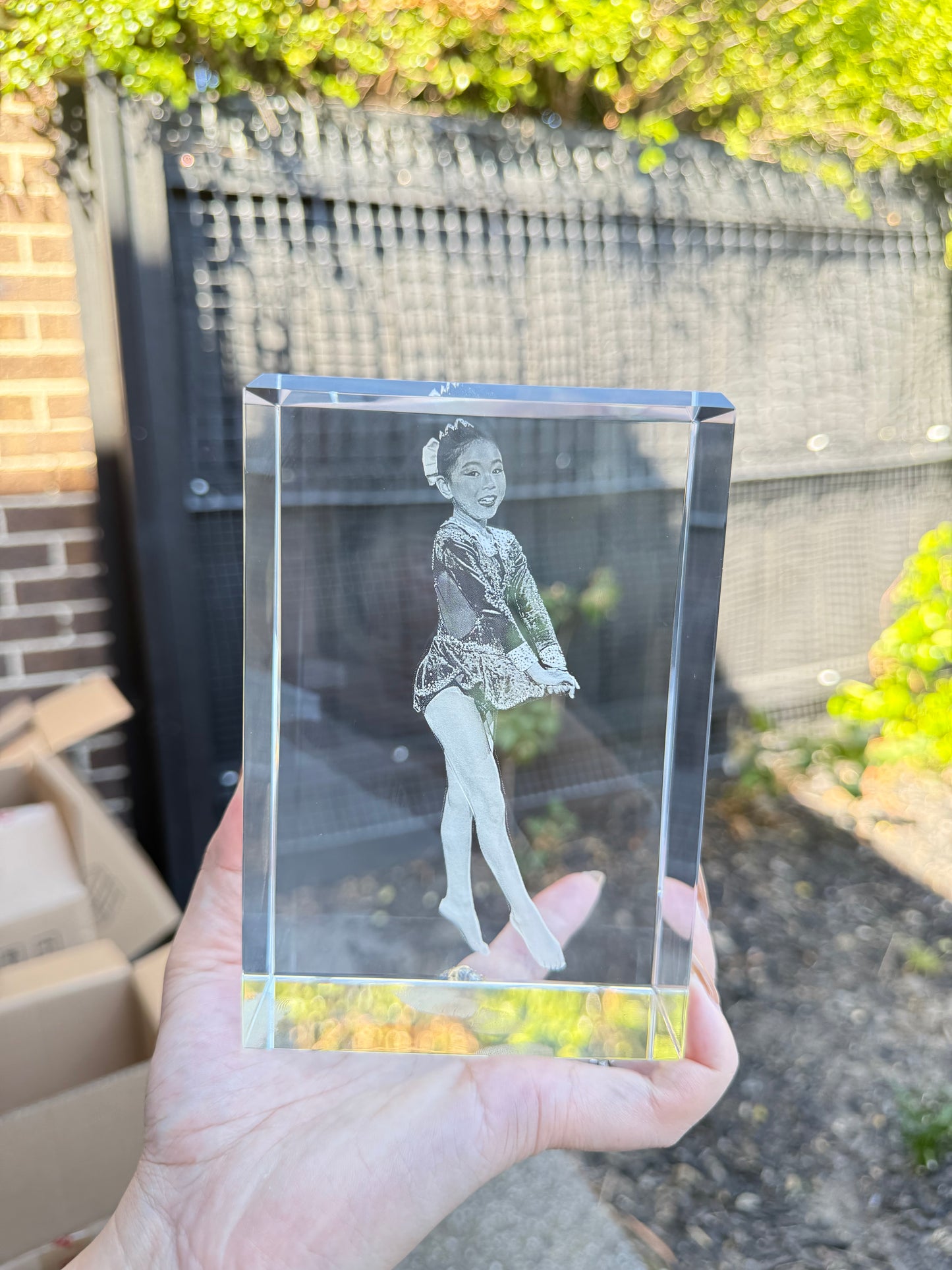 Customized 3D Crystal Photo