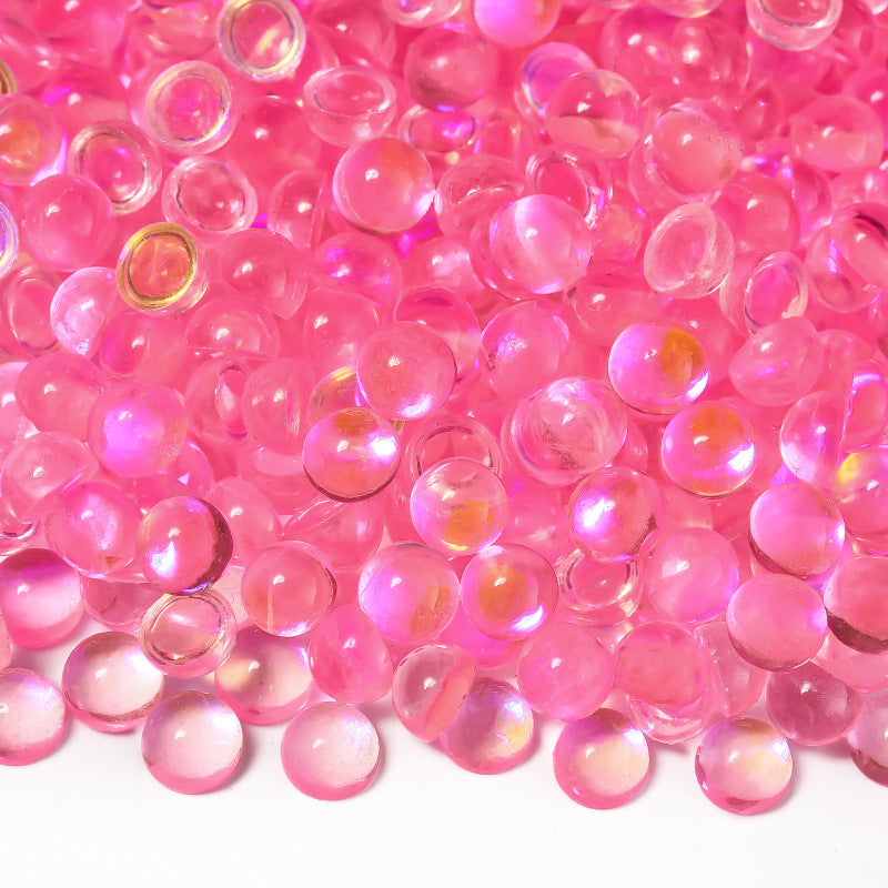 Lt. Pink Aurora Mermaid Flatback Non Hotfix Rhinestones