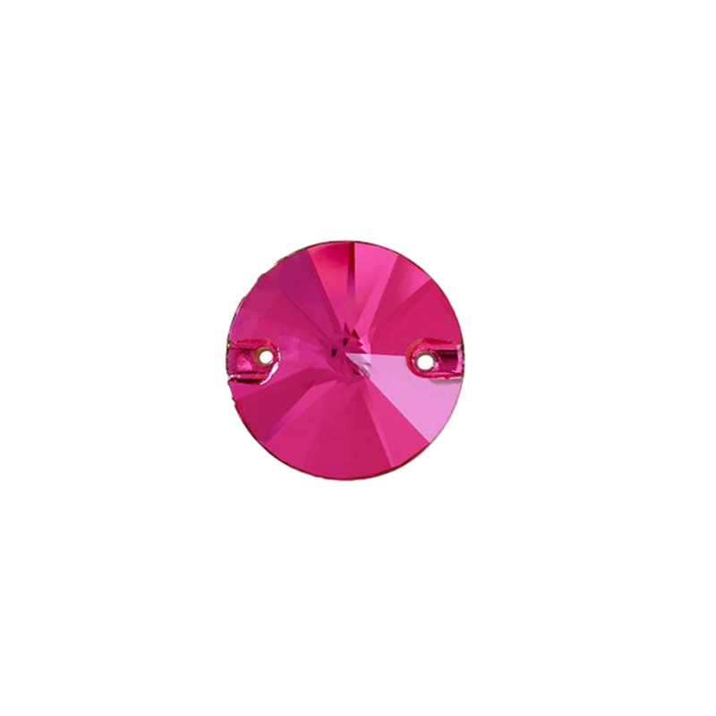 K9 Vitrail Rose CRYSTAL ROUND RIVOLI