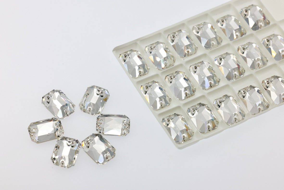 K9 Crystal Rectangle Octangon Shapes