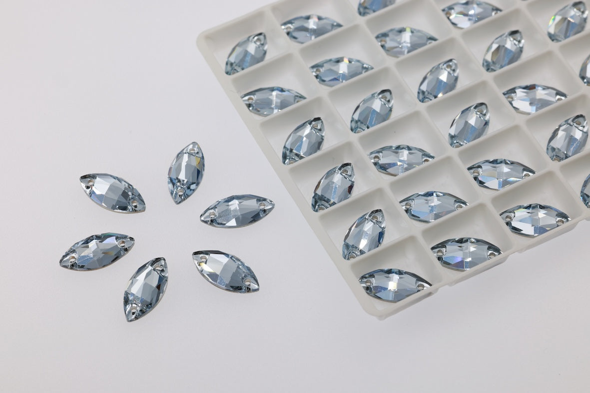 LT SAPPHIRE K9 Crystal Horse eye