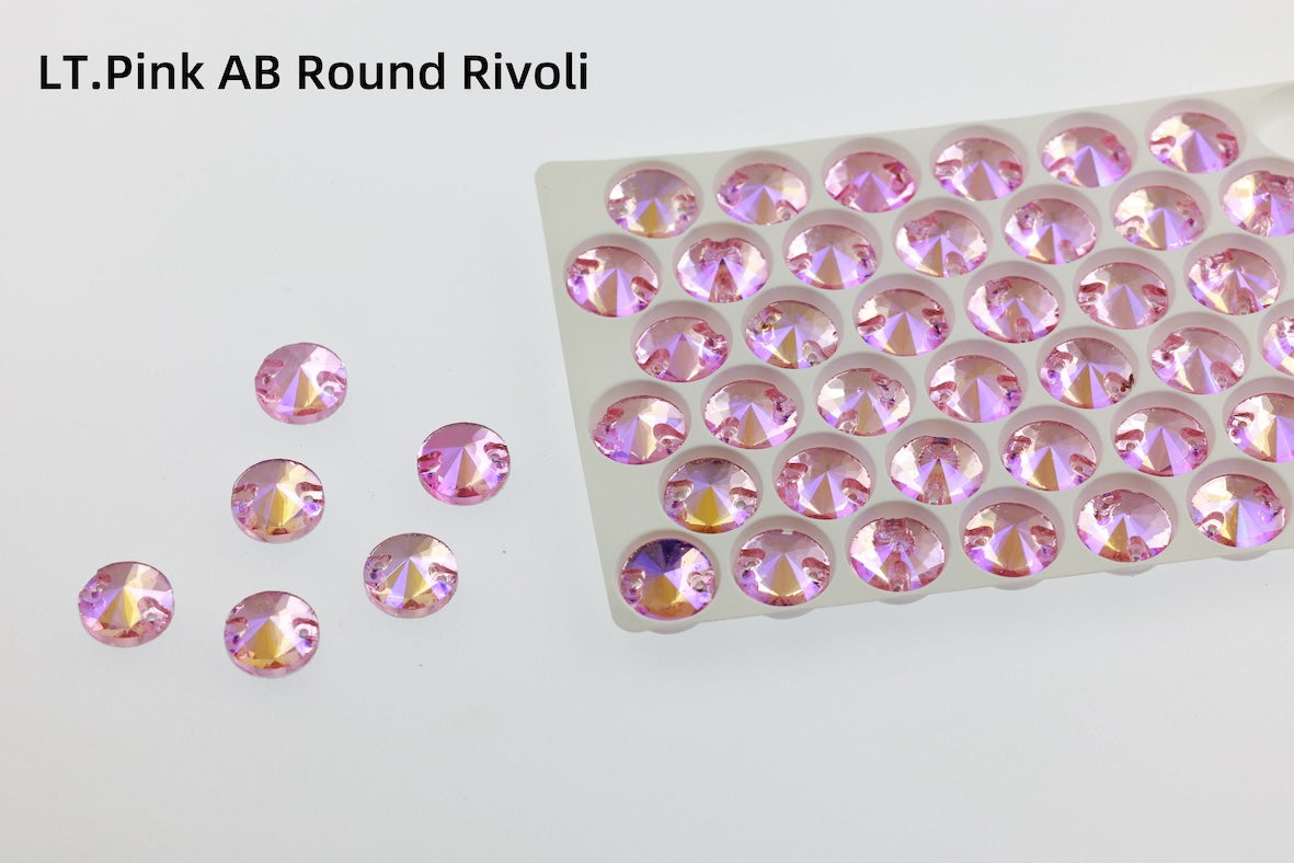 LT.PINK AB ROUND RIVOLI