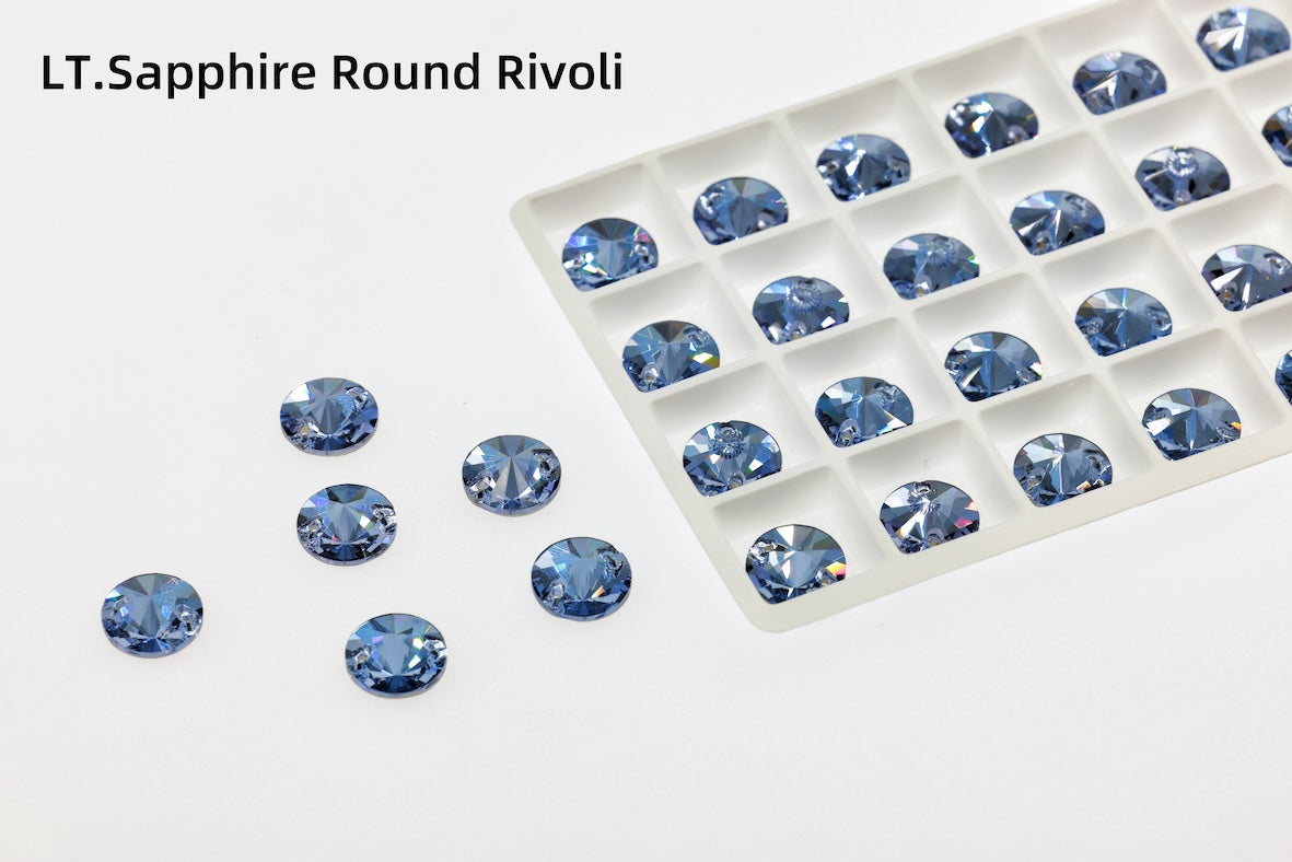 LT.SAPPHIRE ROUND RIVOLI