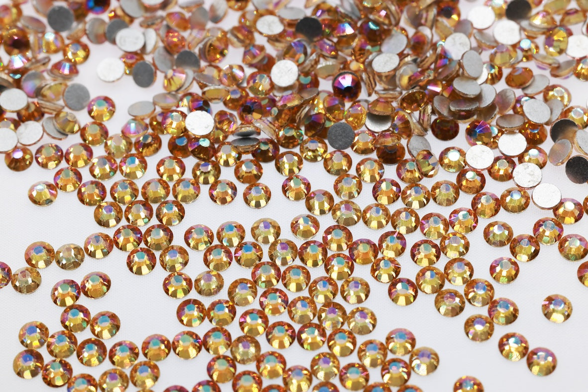 Fuchsia Light Flatback Non Hotfix Rhinestones