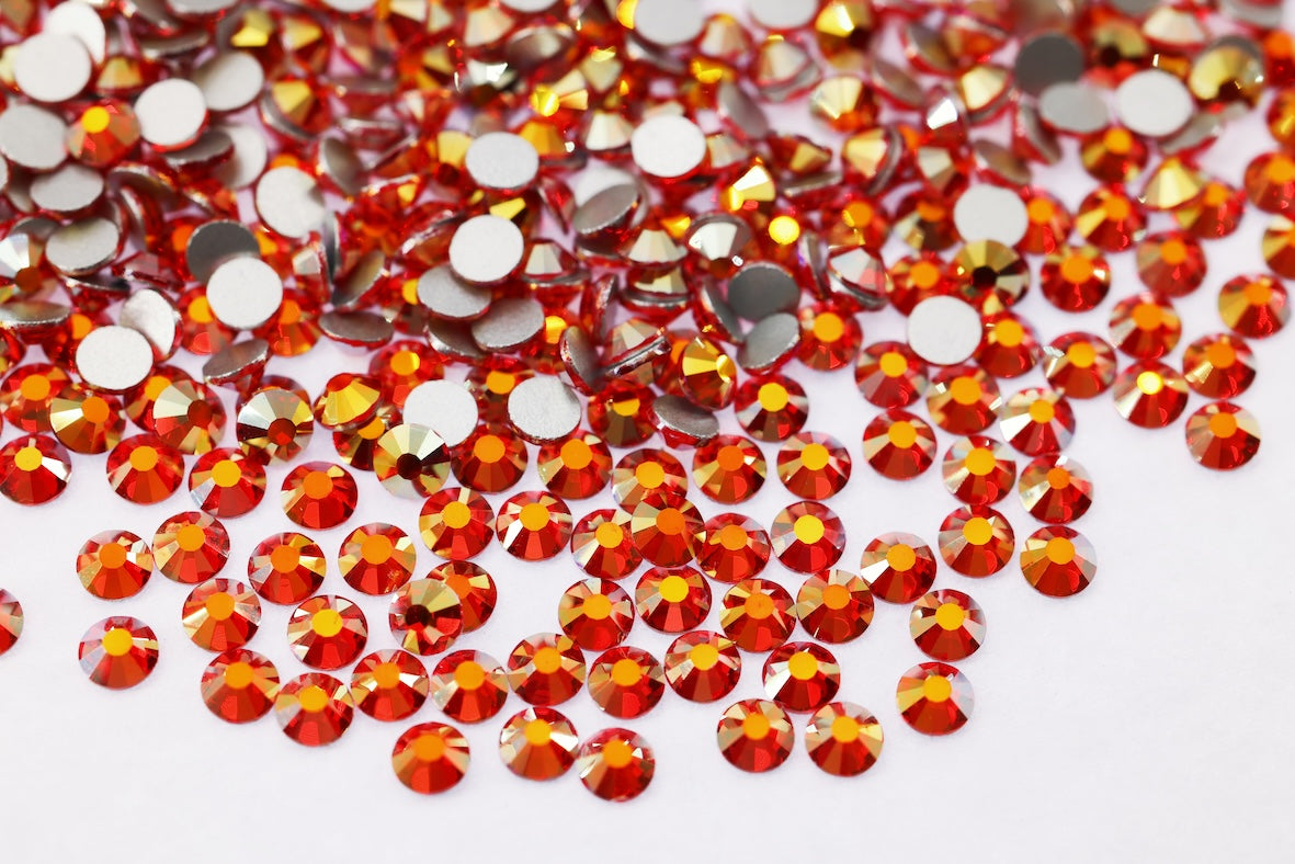 Fire phoenix Flatback Non Hotfix Rhinestones