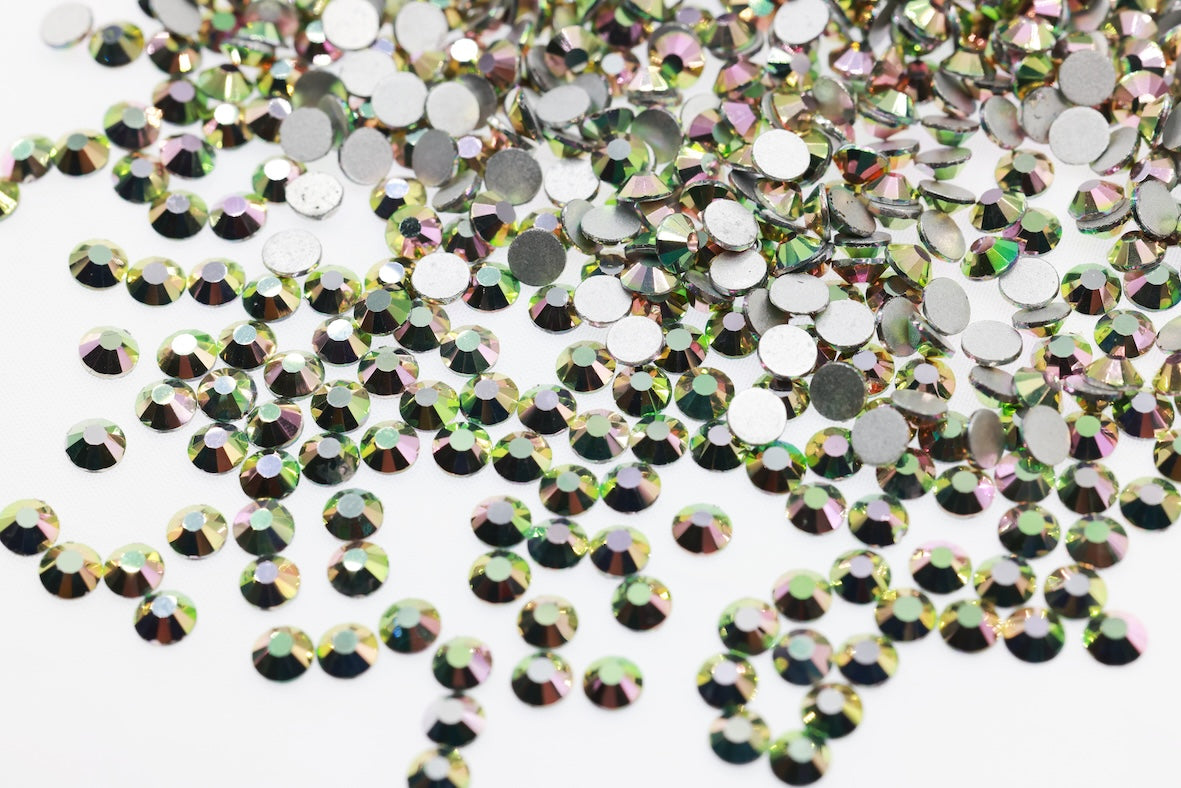 Metallic Pink Flatback Non Hotfix Rhinestones
