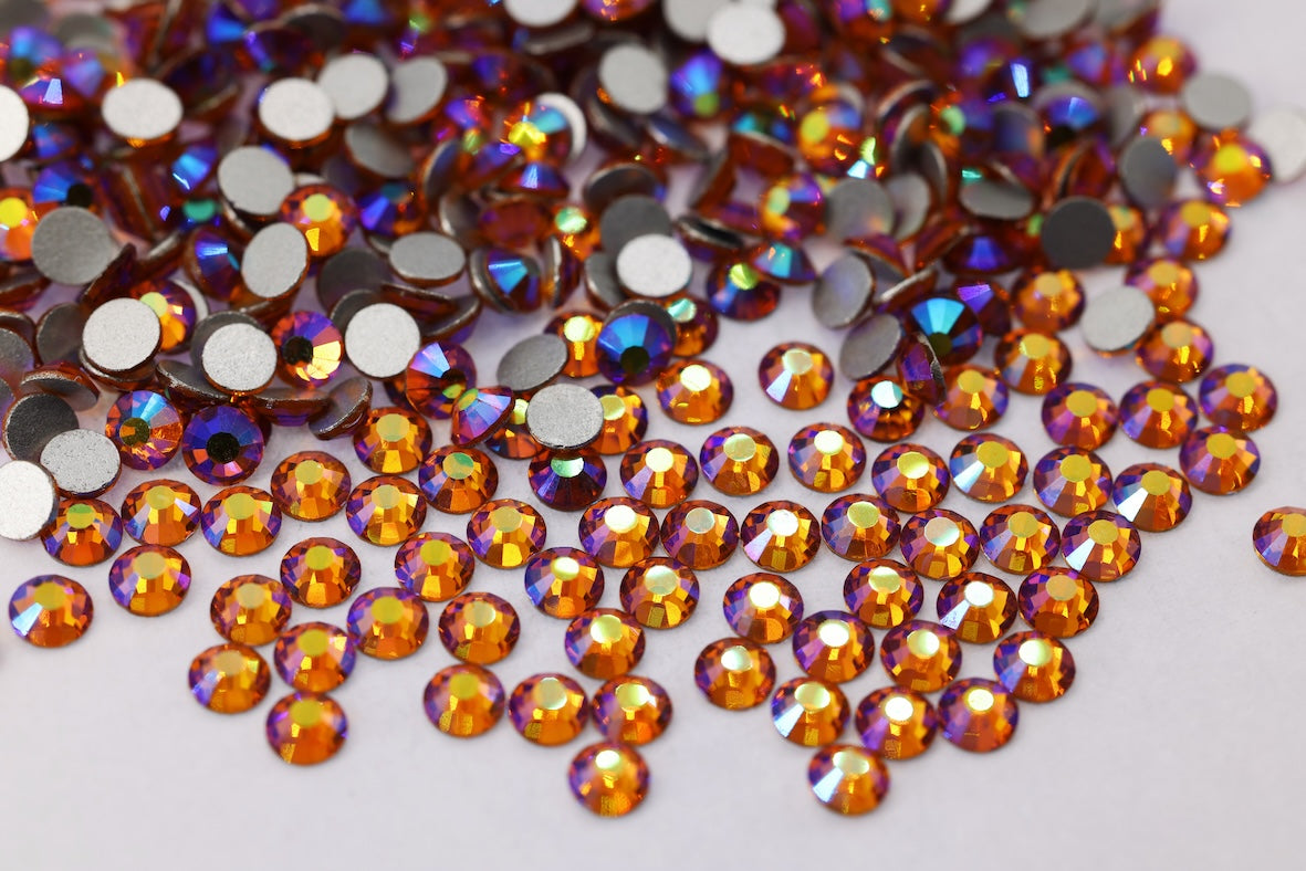 Topaz AB Flatback Non Hotfix Rhinestones