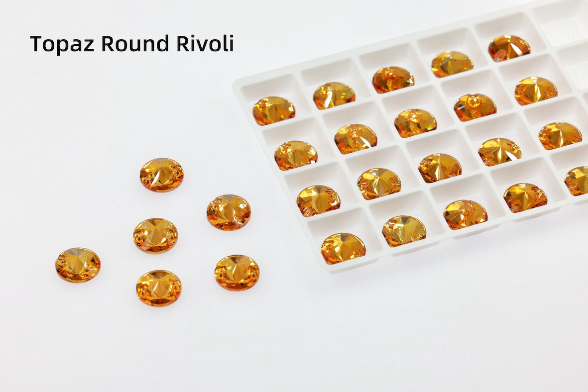 TOPAZ ROUND RIVOLI