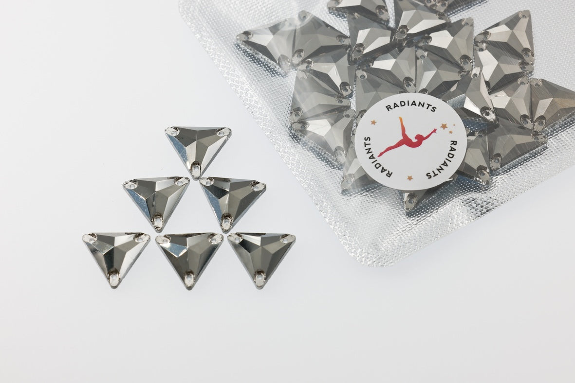 HEMATITE GLASS TRIANGLE