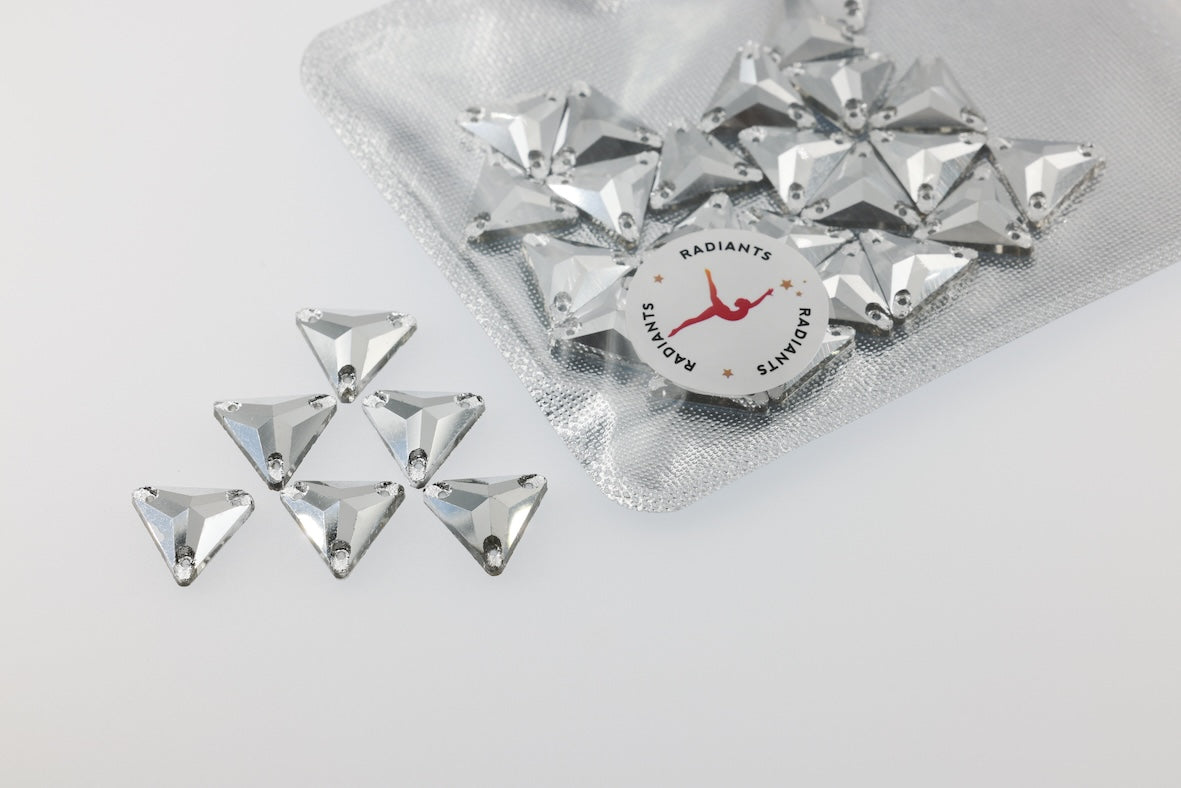 MINE SILVER GLASS TRIANGLE