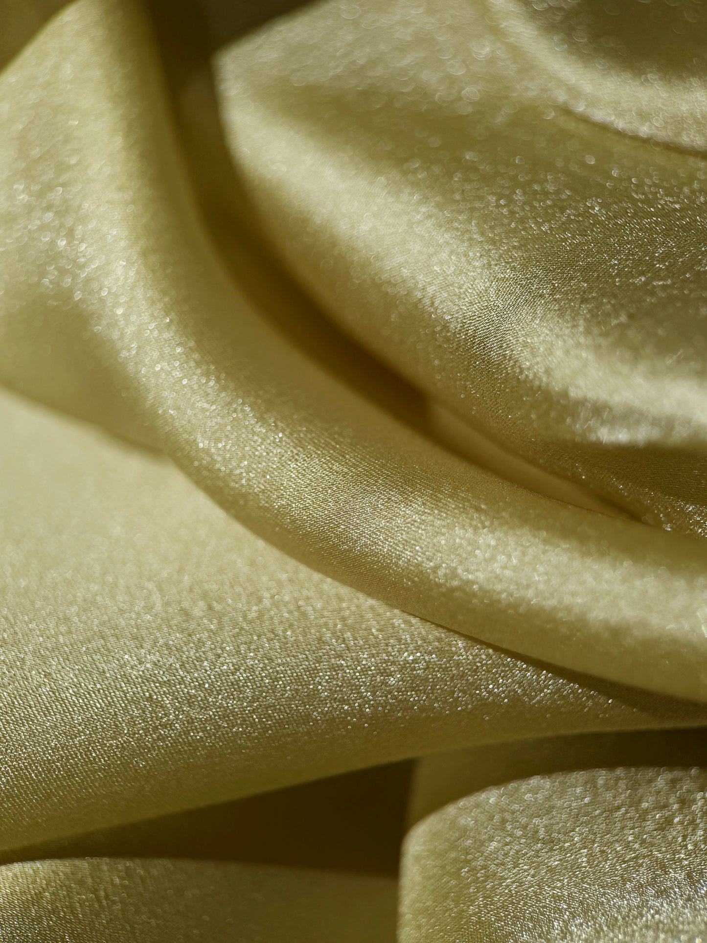 Lt. Olive Shimmer Chiffon