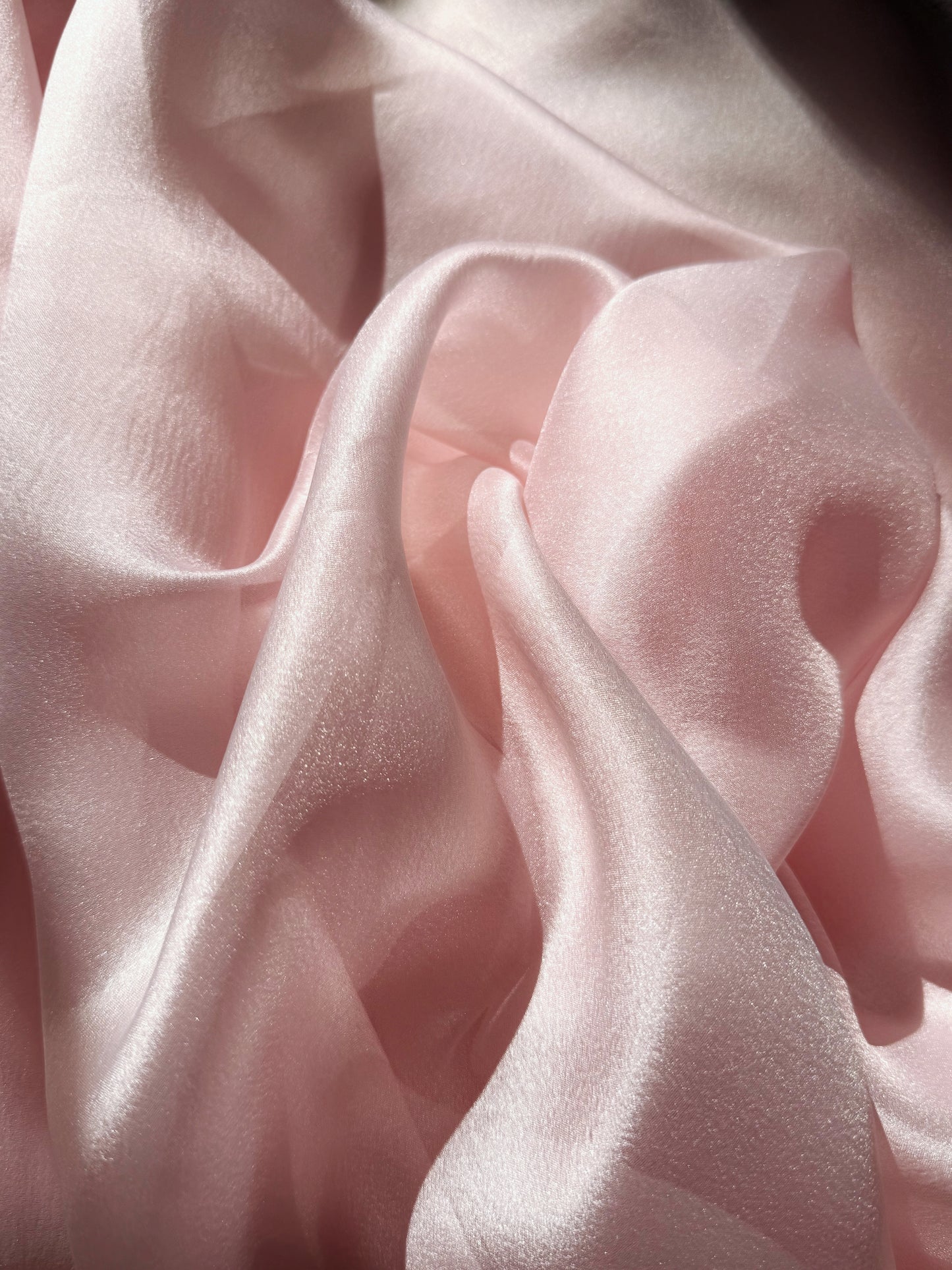 Ballet Pink Shimmer Chiffon