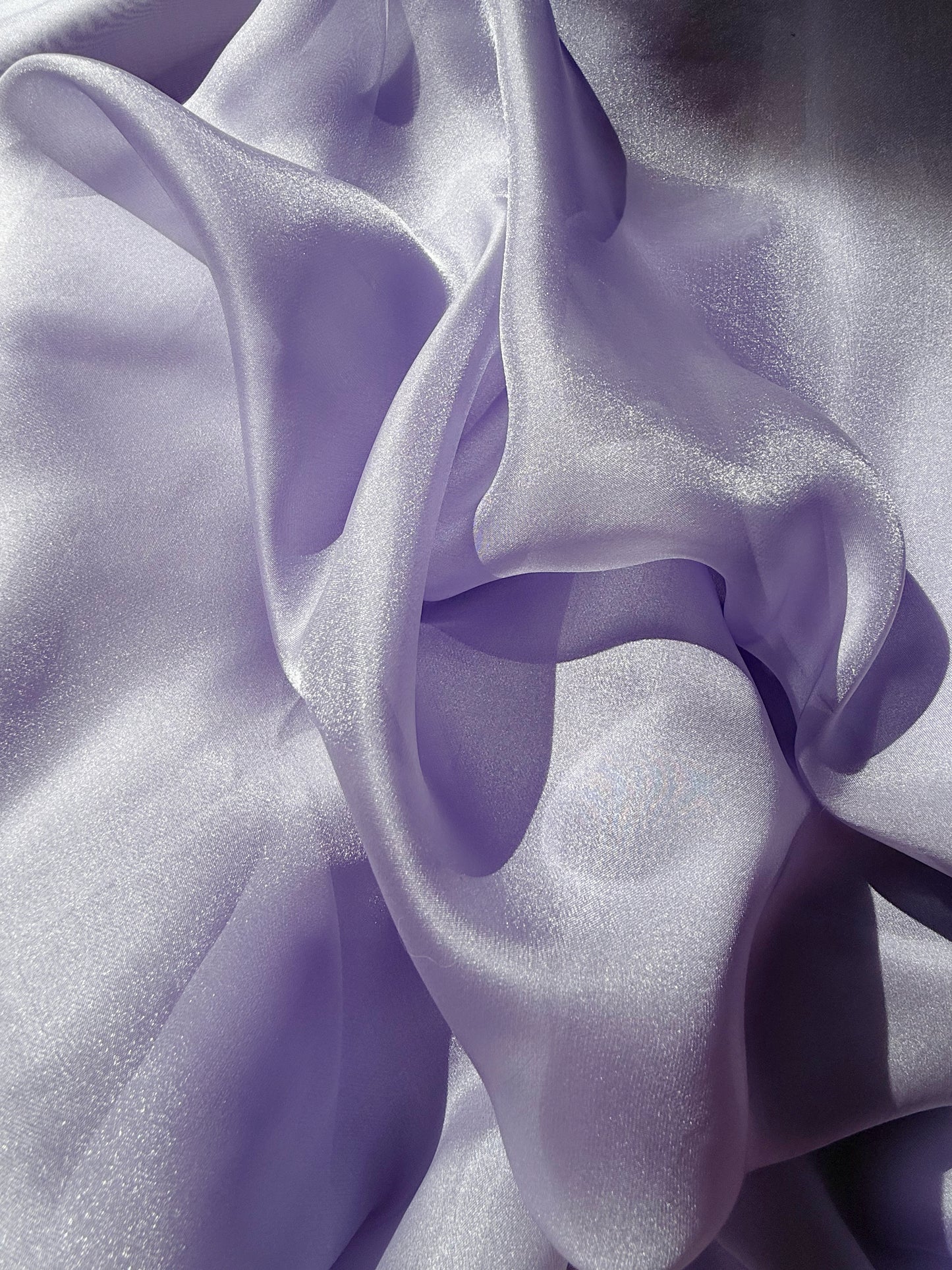 Lavender Shimmer Chiffon