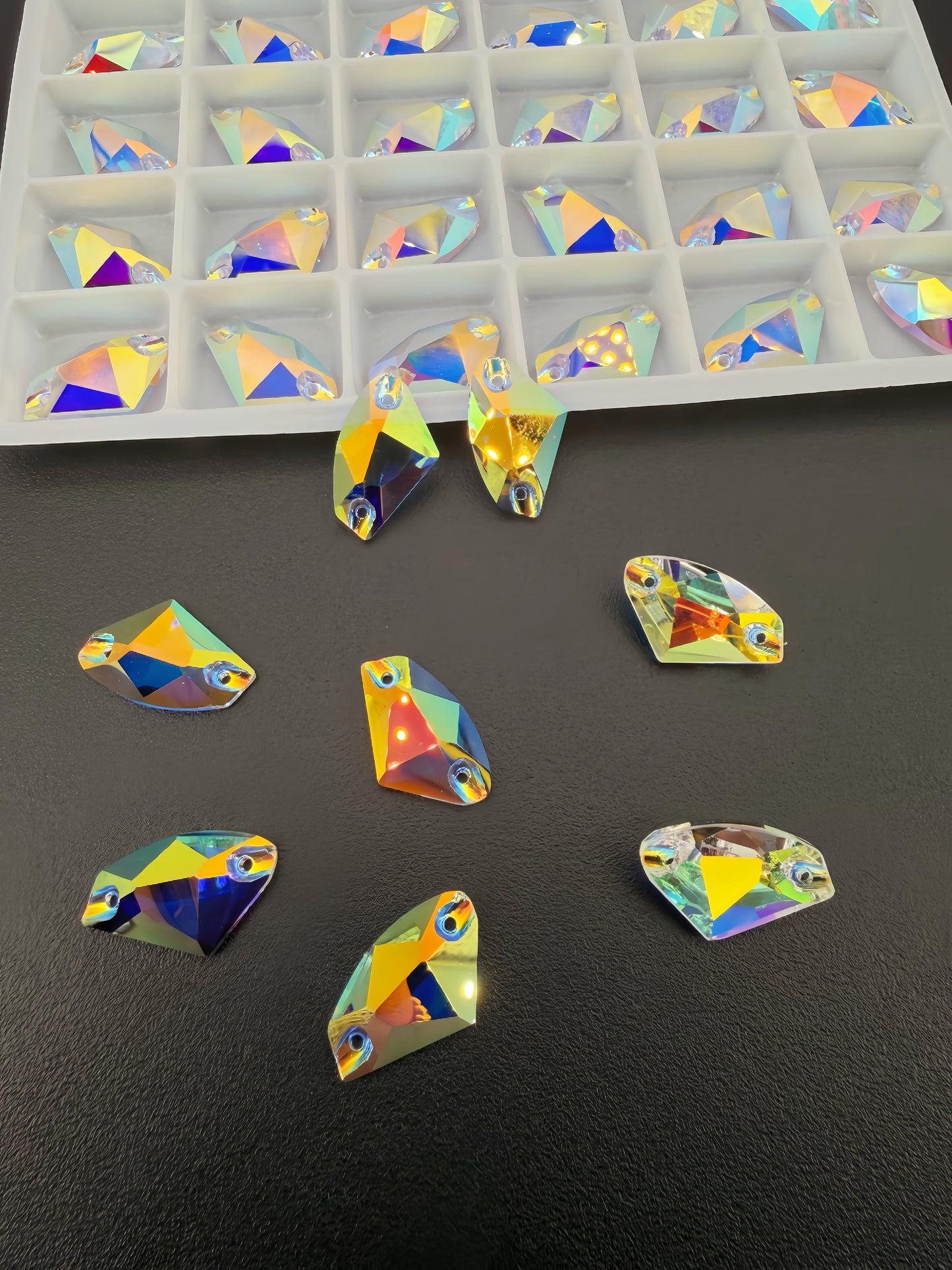 K9 Transparent Clear AB AXE Shapes