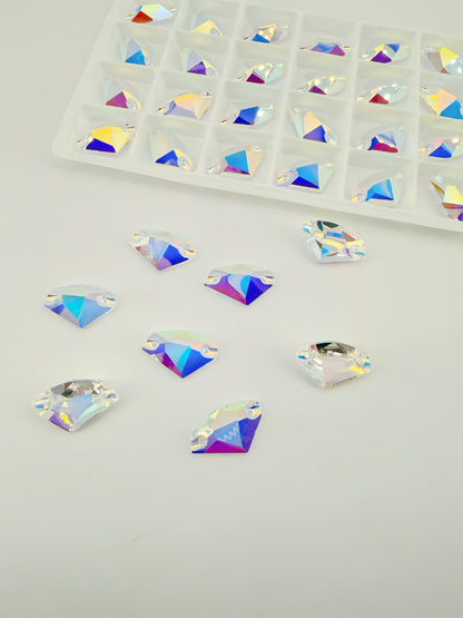 K9 Transparent Clear AB AXE Shapes