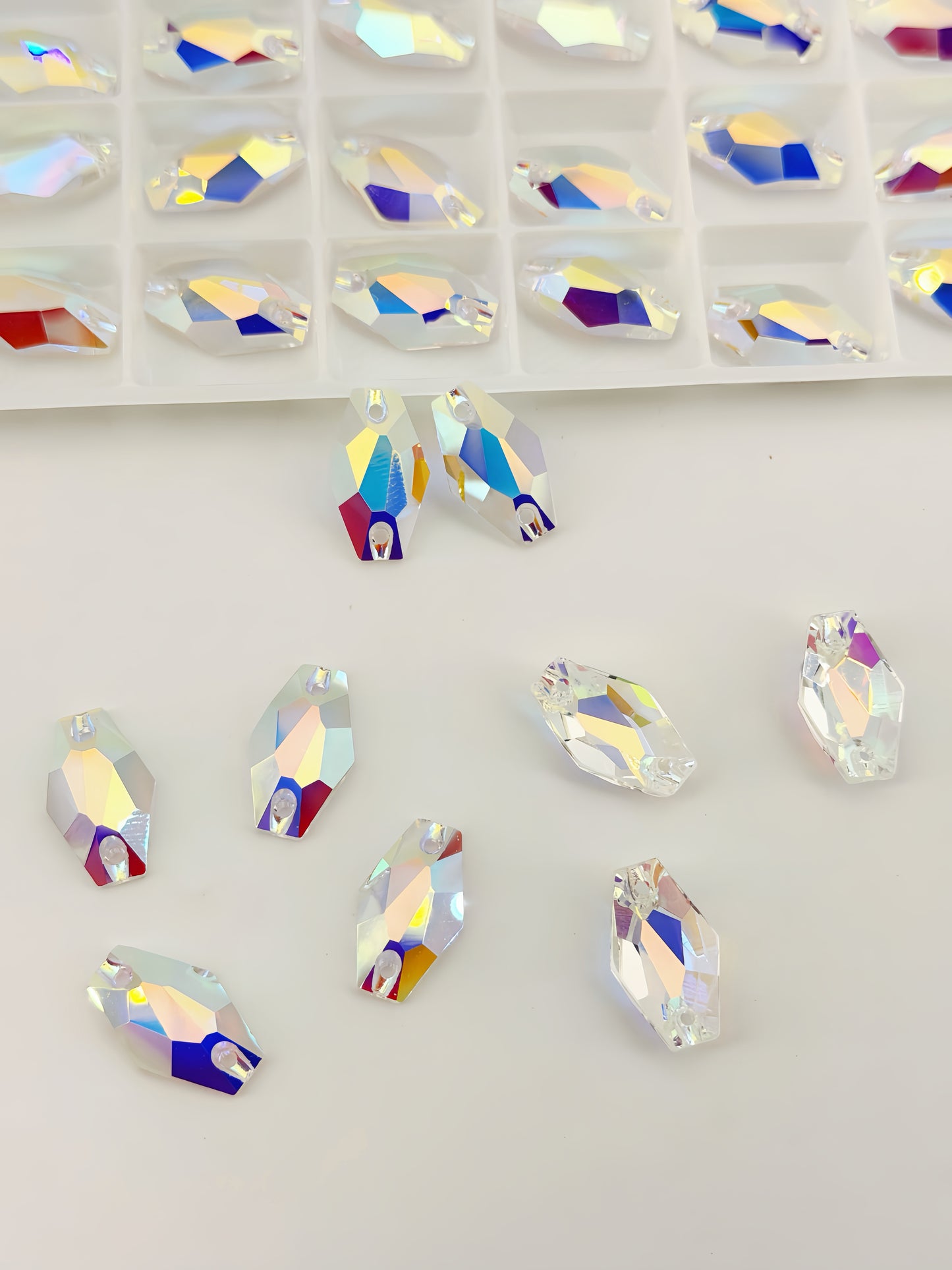 K9 Transparent Clear AB Vase Shapes