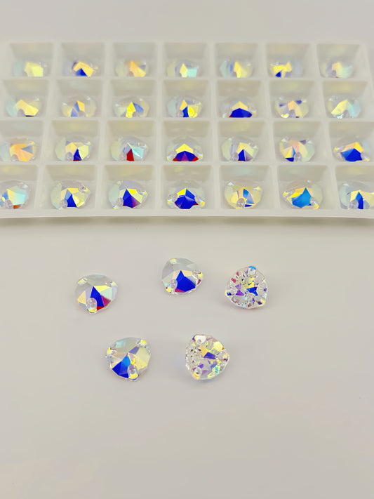 K9 Transparent Clear AB Trilliant Shapes