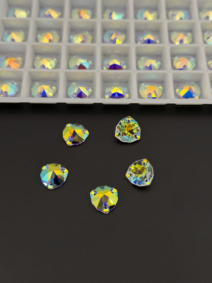 K9 Transparent Clear AB Trilliant Shapes
