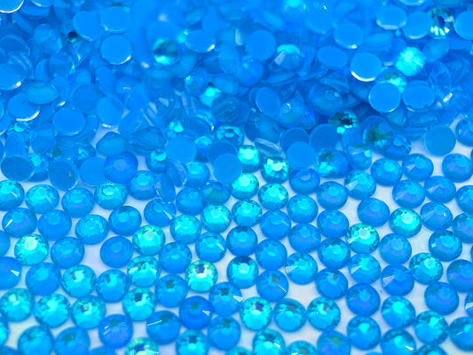 sapphire luminous Flatback Non Hotfix Rhinestones