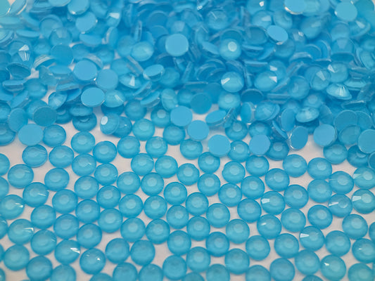 new aquamarine mocha Flatback Non Hotfix Rhinestones