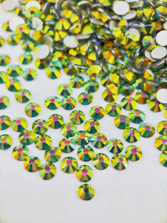 Magic Emerald Flatback Non Hotfix Rhinestones