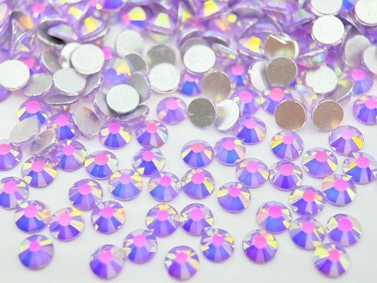 misty purple Flatback Non Hotfix Rhinestones