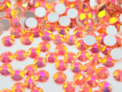 misty coral Flatback Non Hotfix Rhinestones