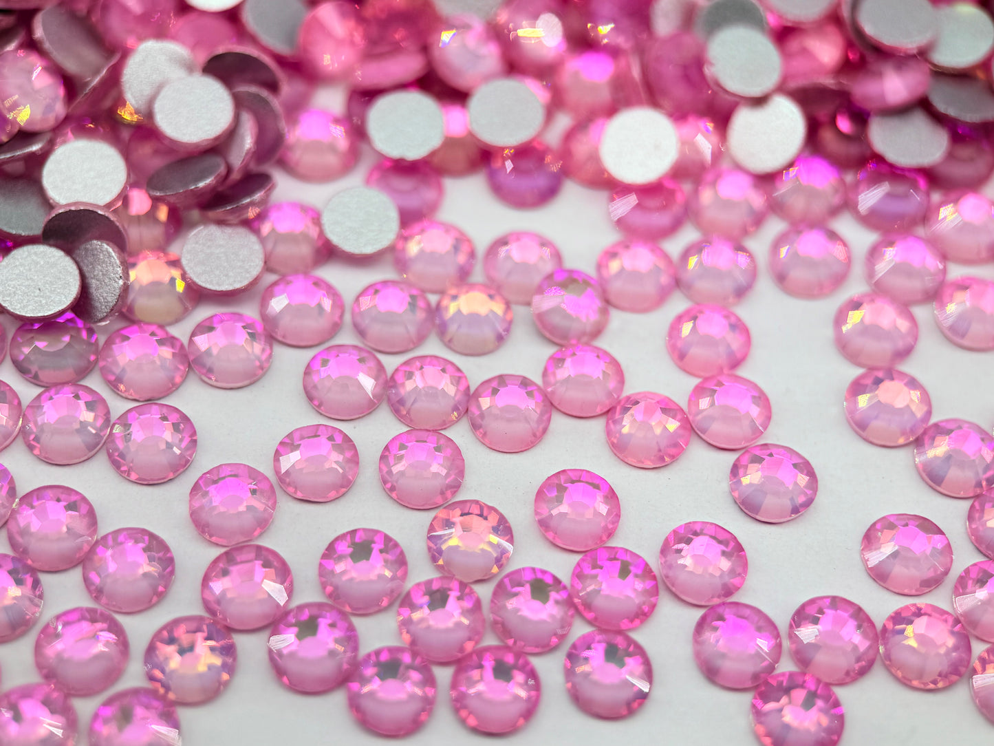 pink fairy crystal Flatback Non Hotfix Rhinestones