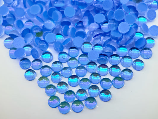 sapphire mermaid Flatback Non Hotfix Rhinestones
