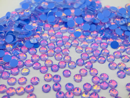 sapphire mocha opal Flatback Non Hotfix Rhinestones