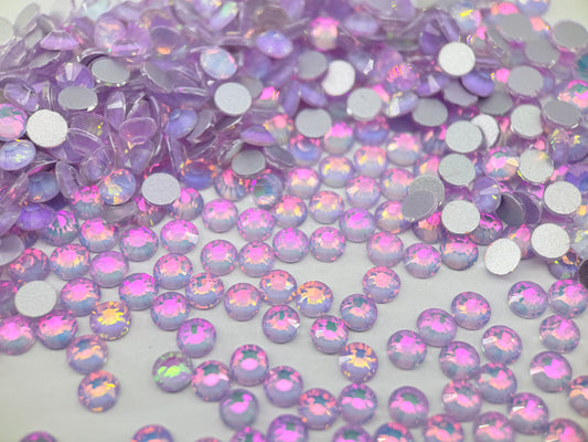 pinkish opal Flatback Non Hotfix Rhinestones
