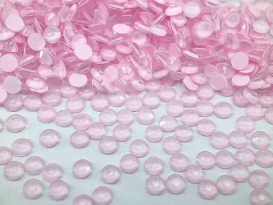 mac.lt.pink luminous Flatback Non Hotfix Rhinestones