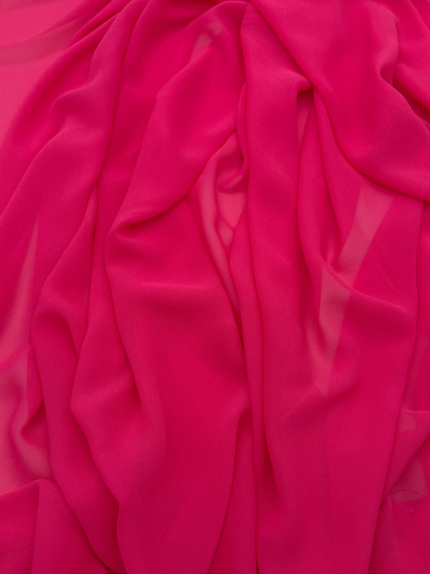 Hot Pink Radiant Chiffon