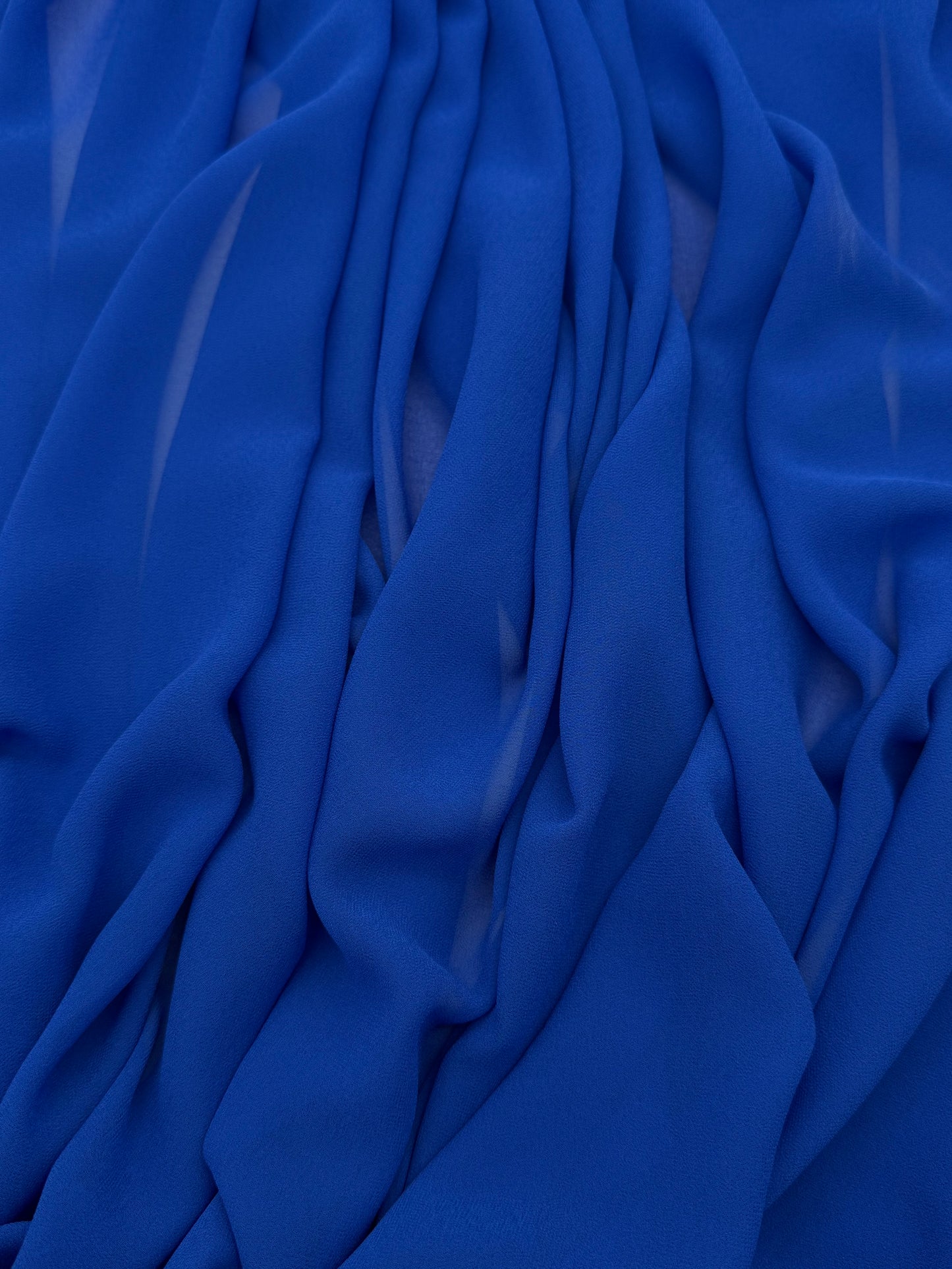 Royal Blue Radiant Chiffon