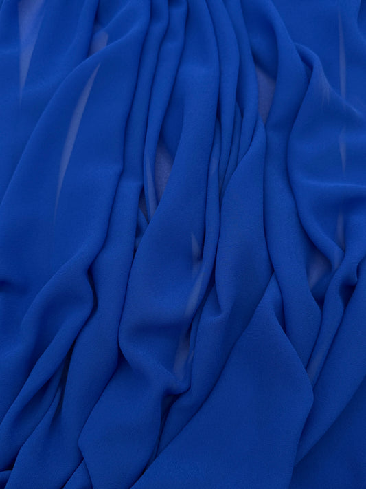 Royal Blue Radiant Chiffon