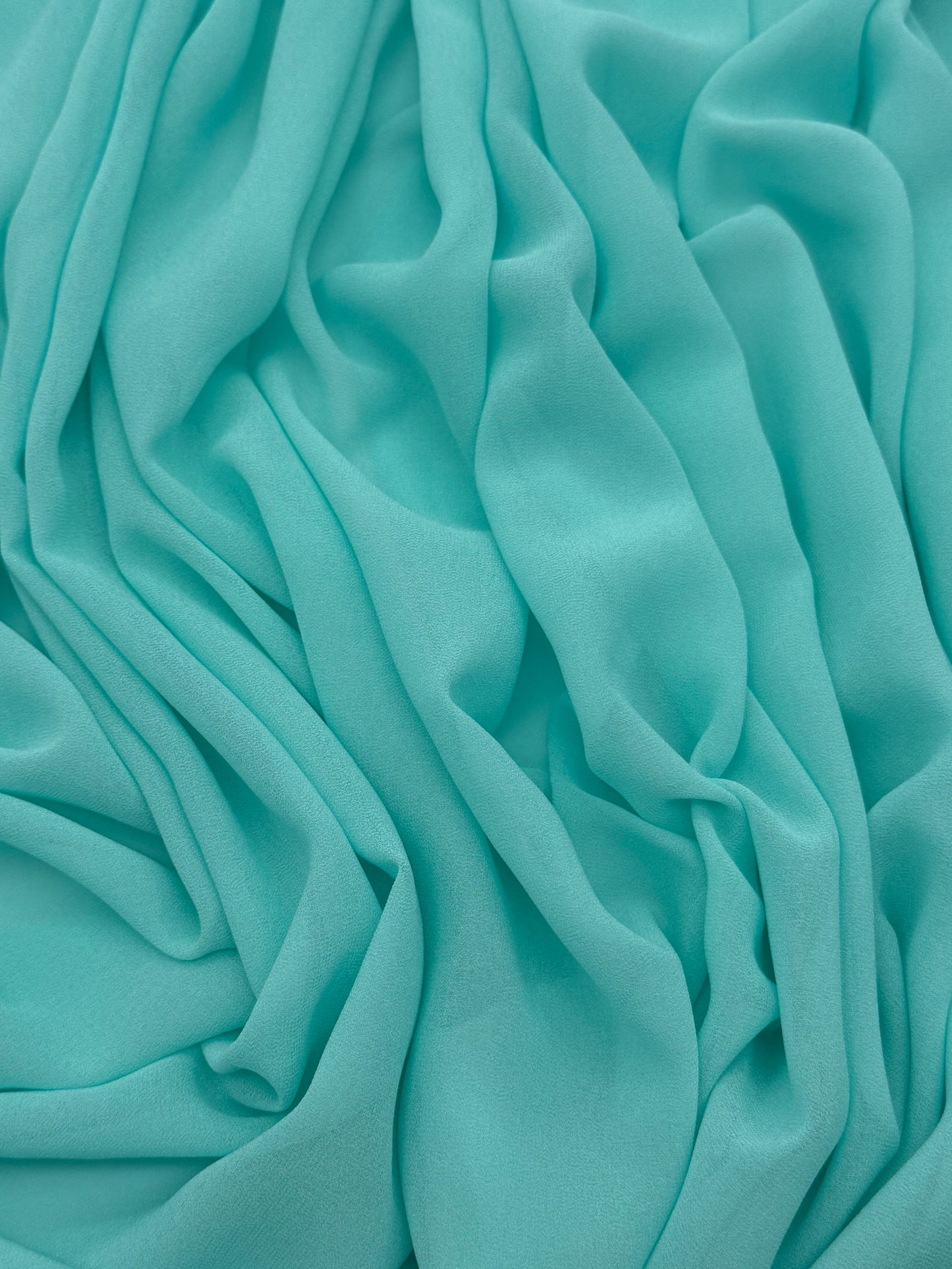 Tiffany Blue Radiant Chiffon