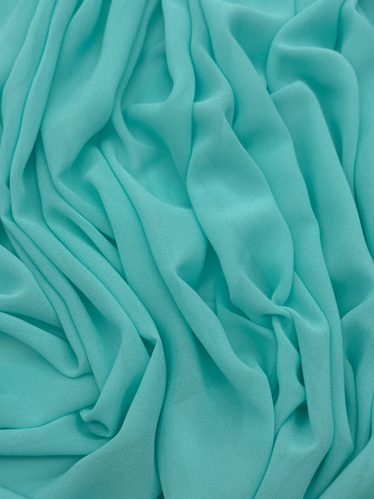 Tiffany Blue Radiant Chiffon