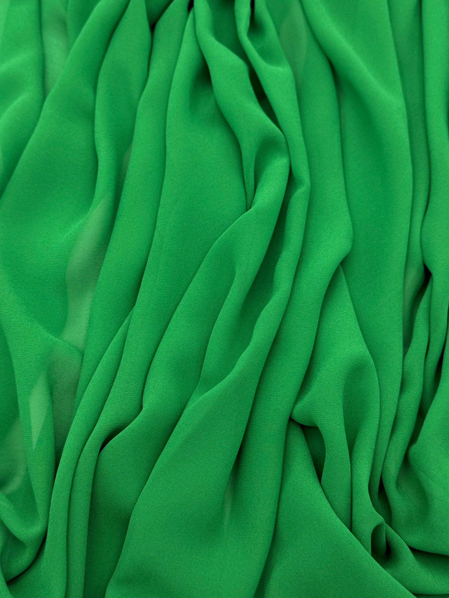 Forest Green Radiant Chiffon